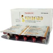 Vizicon Gold Capsule 15's Strip image