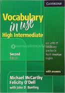 Vocabulary in Use High Intermediate Student's Book with Answers image