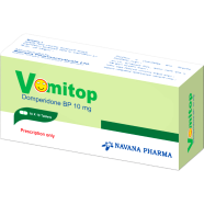Vomitop 10 Mg Tablet 10's Strip image
