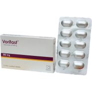 Vorifast 200mg (1 Strip) - 10 Film Coated Tablets image