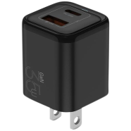Vyvylabs Gan Fast Charger 35W A plush C (US plug) Black(GAN35BU-02) image
