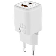 Vyvylabs Gan Fast Wall Charger 35W A Plush C (EU plug) White(GAN35BE-01) image