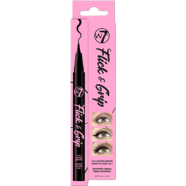 W7 Flick And Grip 2-In-1 Adhesive Eyeliner Pen - Black image