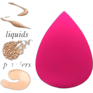 W7 Power Puff Makeup Sponge - Pink image