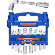 WADFOW WTH4208 L-angled Socket Wrench Set 8 Pcs image