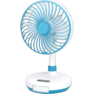 WEIDASI Rechargeable desk fan (with Led light) image