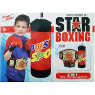 WWE Boxing Set Toy for kids 3 in 1 Boxing Practice Set with Gloves Belt and Punching Bag Gift BB99 image