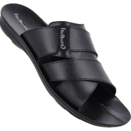Walkaroo Gents Black Color Casual and Somfy Sandal image