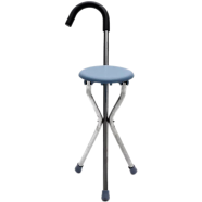 Walking Stick Chair Aluminum Walkers For Elderly Folding Elderly Walker Cane With Seat Walking Stick icon