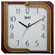 Wall Clock – Simple Clock – 517 – Brown image