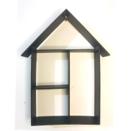 Wall Shelf Wall Decor House Model Waterproof image