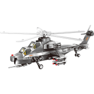 Wange 5211 Armed Helicopter China Building Block Set Educational Lego Toy 264 Pcs image