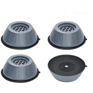 Wangq Non-slip Rubber Washing Machine Foot Pad, Anti-vibration Washing Machine Support, Support Shock And Noise Reduction Machine, For Stacking Furniture image