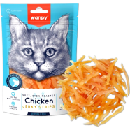 Wanpy Chicken Jerky Strips for Cats 80g icon