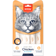 Wanpy Creamy Cat Treat Chicken And Crab 70gm (5x14gm) image