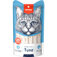 Wanpy Creamy Treat Tuna 25pc Pack 350gm (25×14gm) image