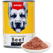 Wanpy Dog Can Food Beef 375gm image