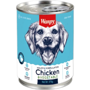 Wanpy Dog Can Food Chicken and Vegetable 375gm image