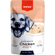 Wanpy Dog Wet Food with Chicken and Duck 100gm image
