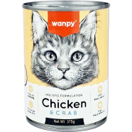 Wanpy Holistic Formulation Cat Can Chicken Crab 375g image