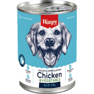 Wanpy Holistic Formulation Dog Can Food Chicken and Vegetable 375 gm image