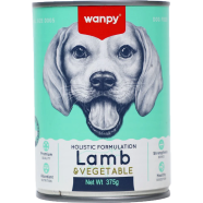 Wanpy Holistic Formulation Dog Can Food lamb and Vegetable 375 gm image