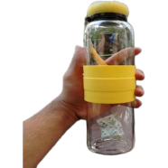 Water Glass Bottle 500 ml - Yellow image