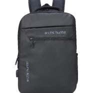 Water Resistant Travel Fashion Backpack (Black) image