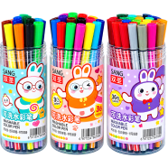 Watercolor Pen Colour Pen Set For Drawing Painting, Art Marker Pens 36 Color image