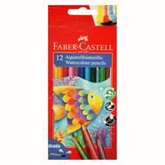 Faber Castell Aquarellbuntstifte Watercolour Pencil Long-12Colours icon