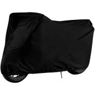 Waterproof All Season Bike Cover Dust Cover UV Protective Outdoor Indoor For Motorcycle 50 To 200cc Black Color image
