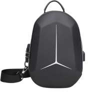 Waterproof Single Shoulder Multi-Function Chest Bag Anti-Theft Riding Fashion Outdoor With Usb Port image