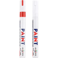 Waterproof Tire Marking Pen White And Red (Bundle Of 2) image