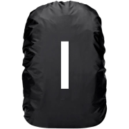 Waterproof Universal Light Weight 60L Bag Pack Cover With Safety Buckle And Free Storage Bag - Black (BOGO - Buy 1 Get One) icon