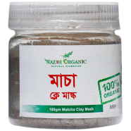 Wazih Organic Macha Clay Mask 100gm image