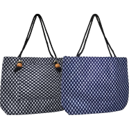 Weaving Pattern Ladies Tote Bag image