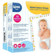 Wee Baby - Baby Diaper Changing Mat (10pcs)