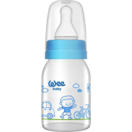 Wee Baby Classic Glass Feeding Bottle-125 ml