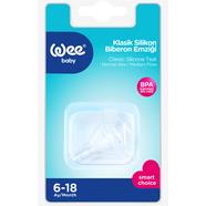 Wee Baby Classic Silicone Teat (6-18 Plus Months) image