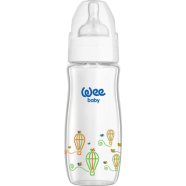 Wee Baby Classic Wide Neck Heat Resistant Glass Bottle - 280 ml