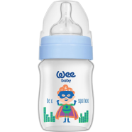 Wee Baby Classic Wide Neck PP Bottle With Grip- 150 ml