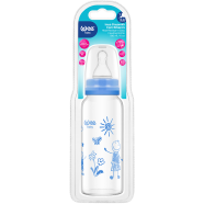 Wee Baby Heat Resistant Glass Feeding Bottle-180 ml