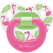 Wee Baby Transparent Patterned Orthodontical Soother (18 Months) image