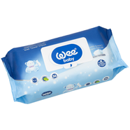 Wee Baby Wet Towel Wipes - 56 pcs