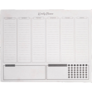 Weekly Planner Paper 9.6 × 7.0 inch (53 Pages) image