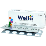 Wella 12.5 mg 5 mg Tablet 10's Strip image