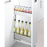 Wellmax WDB 23B Spice Rack Drawer Basket SS image