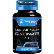 Wellness Labs RX Magnesium Glycinate 750mg – 120 Capsules image