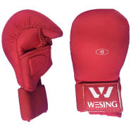 Wesing Karate Gloves Size S Red image