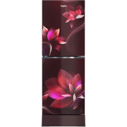 Whirlpool Fresh Magic Pro 257L Inverter Floret Red Refrigerator image